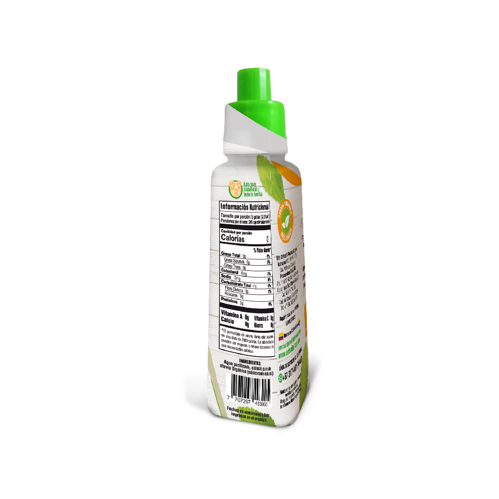 Stévia Liquide Sans Alcool - 237 ml